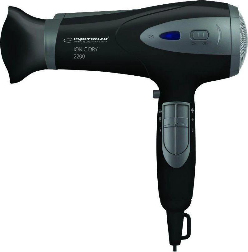 Plaukų džiovintuvas ESPERANZA HAIR DRYER 2200W IONIC VIVIEN EBH005K
