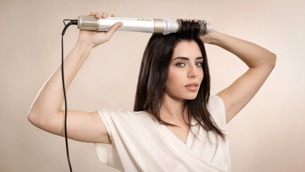 Plaukų džiovintuvas-lokė Cecotec CeramicCare AirGlam Champagne 8 in 1
