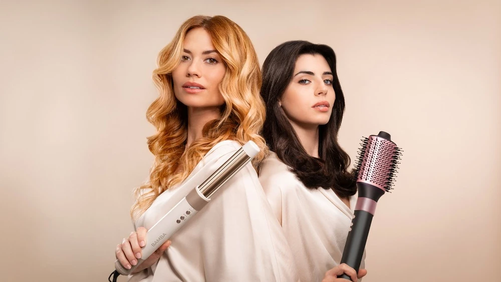 Plaukų džiovintuvas-lokė Cecotec CeramicCare AirGlam Champagne 8 in 1