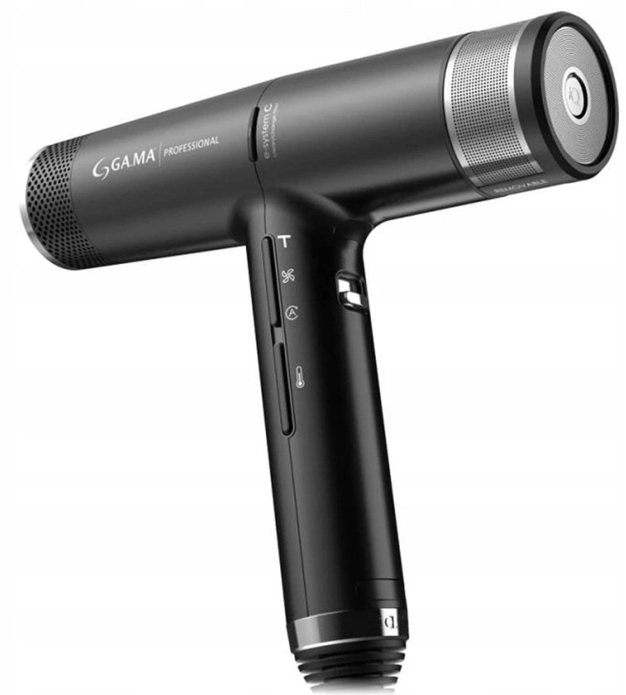 GA.MA PH6080.BK IQ3 Perfetto plaukų džiovintuvas 1600 W Juodas