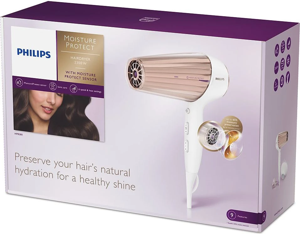 Philips MoistureProtect „ “ plaukų džiovintuvas HP8280/00