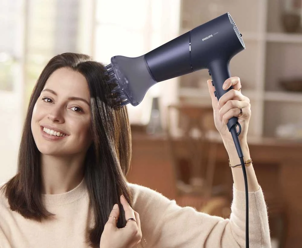 Plaukų džiovintuvas Philips 5000 serija ‎BHD510/00, Mėlynos spalvos