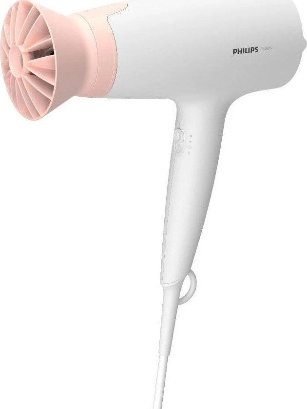Plaukų džiovintuvas Philips 3000 serija BHD302/30, Baltos/Rožinės spalvos
