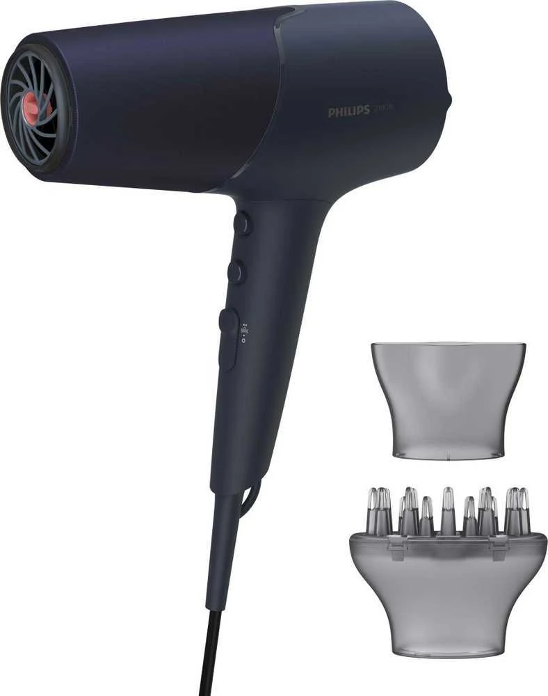 Plaukų džiovintuvas Philips 5000 serija ‎BHD510/00, Mėlynos spalvos aprašymas - Prekės nuotrauka