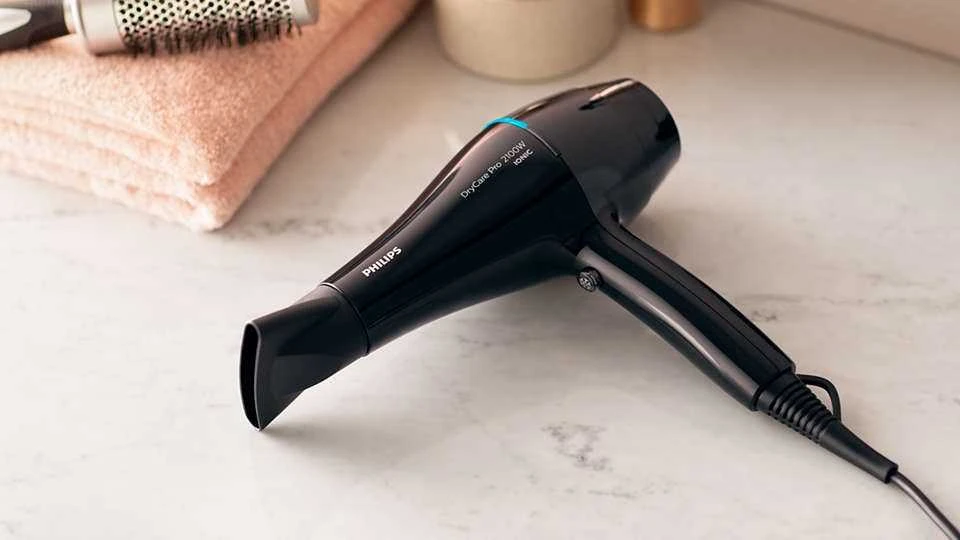 Plaukų džiovintuvas Philips DryCare „Pro“ BHD272/00, Juodos spalvos