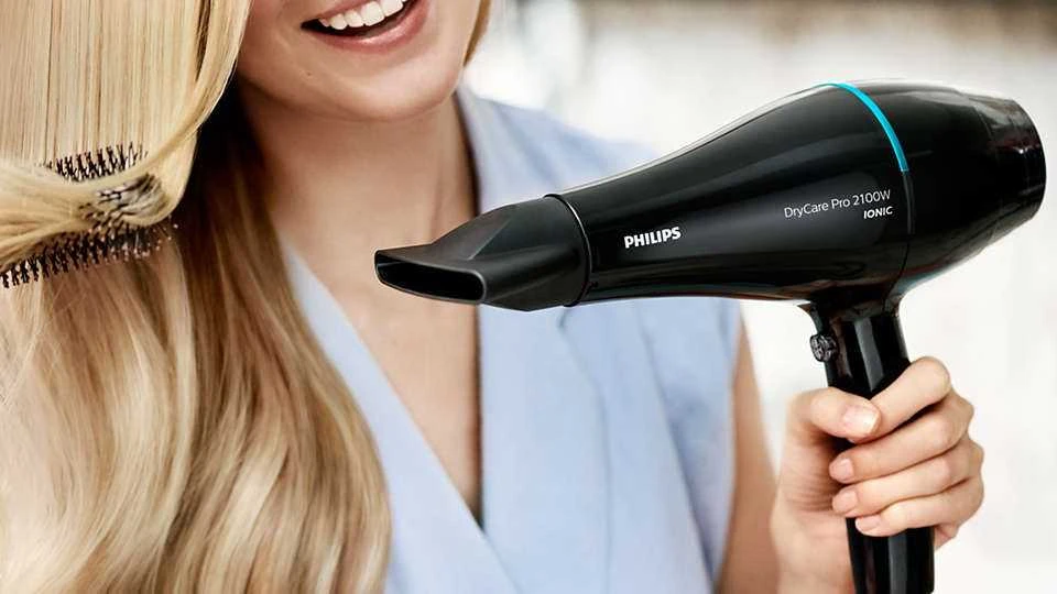 Plaukų džiovintuvas Philips DryCare „Pro“ BHD272/00, Juodos spalvos