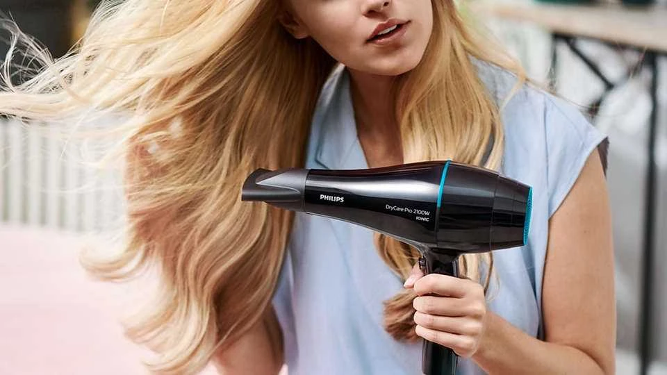 Plaukų džiovintuvas Philips DryCare „Pro“ BHD272/00, Juodos spalvos