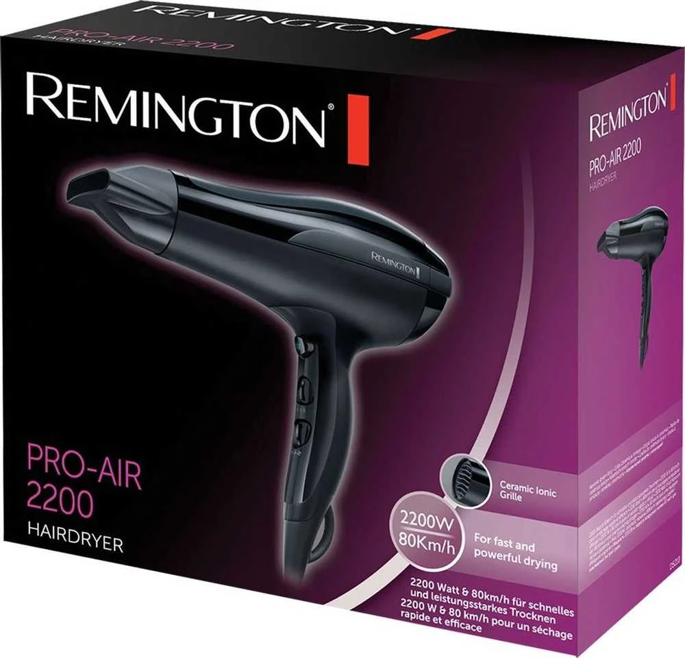 Plaukų džiovintuvas Remington D5210 Juoda 2200 W