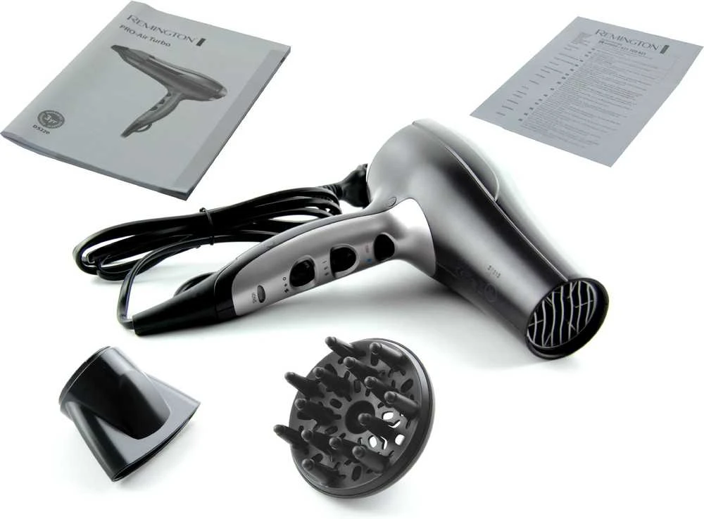 Plaukų džiovintuvas REMINGTON ( 2400 W , Juodas )