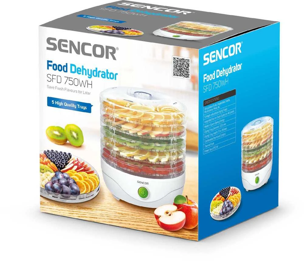 Vaisių džiovyklė Sencor, 750W