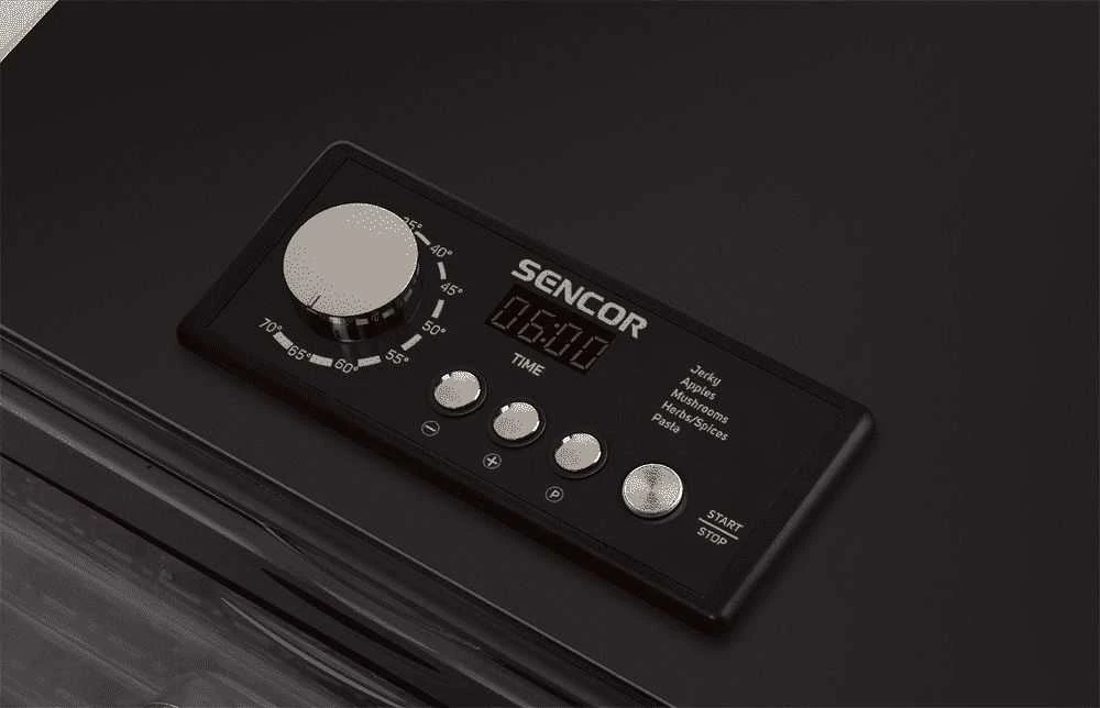 Vaisių džiovyklė SENCOR SFD 6600BK