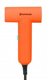 Plaukų džiovintuvas - Humanas AirTouch HD-AT03 Compact Ionizing 2 Airflow 4 Heat Oranžinis