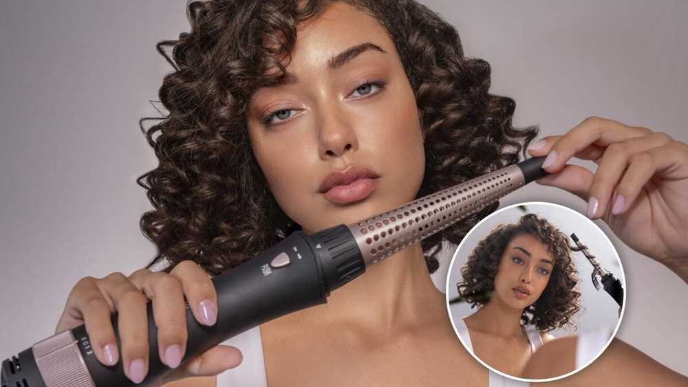 Cecotec Air brush | CeramicCare 10in1 Styler 10-in-1 | Number of heating levels 3 | 1000 W | Juodas