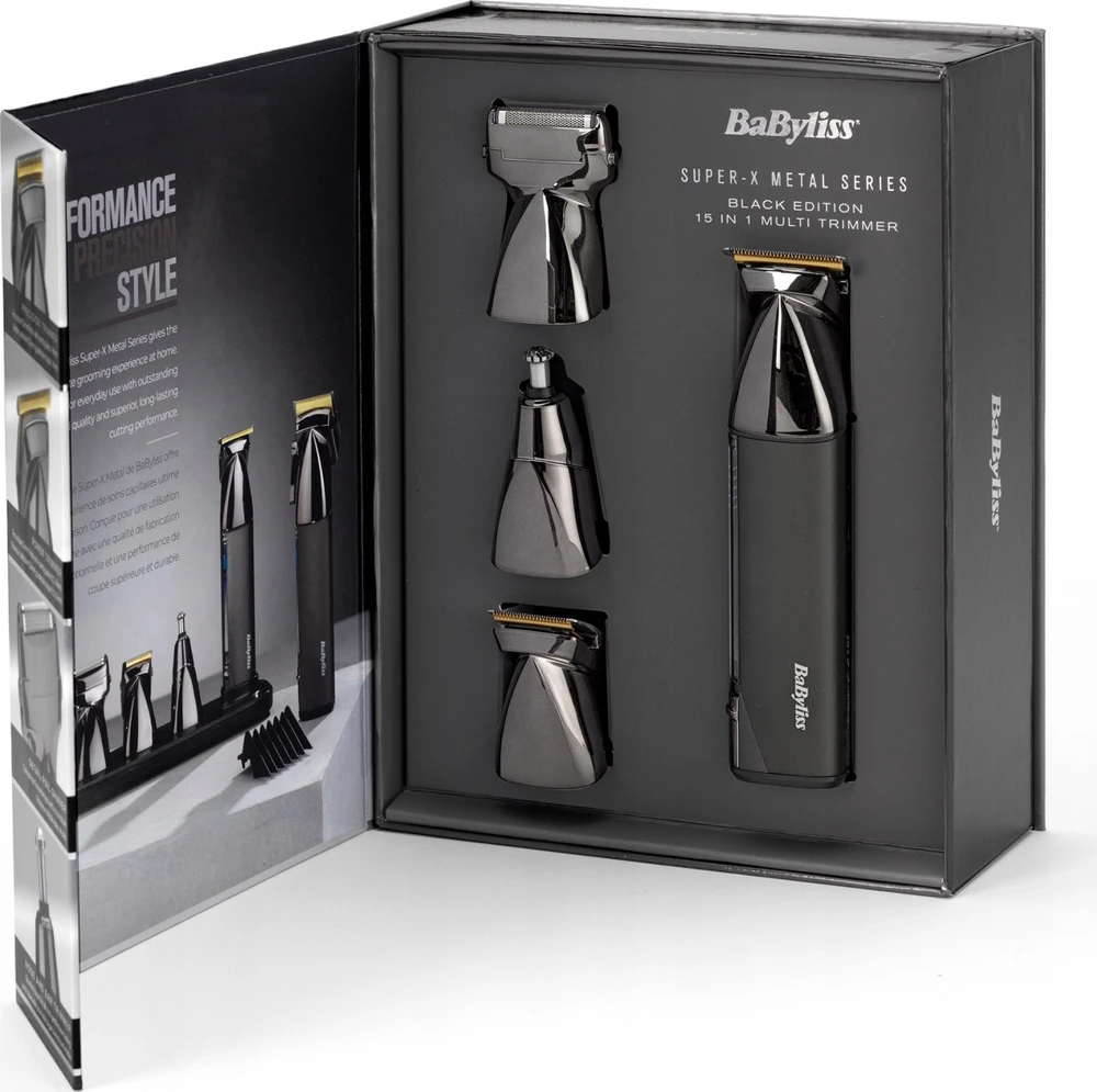 Babyliss MT991E Super X Metal 15-in-1 Belaidis monitoimitrimmeris (Nemokamas senos buitinės technikos išvežimas = 0.00 €