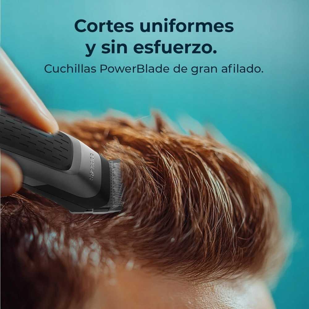 Plaukų kirpimo mašinėlė Cecotec Plaukų kirpimo mašinėlė PrecisionCare Power Blade