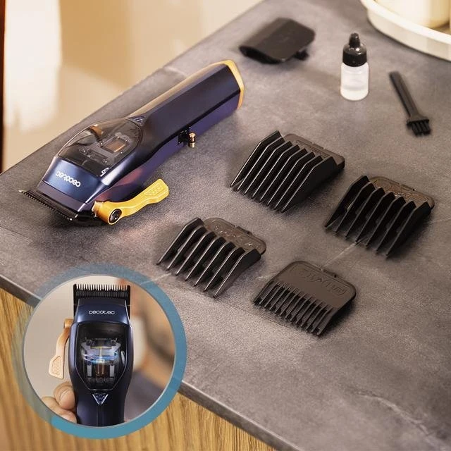 Plaukų kirpimo mašinėlė Cecotec Plaukų kirpimo mašinėlė Cecotec PrecisionCare Expert Vector