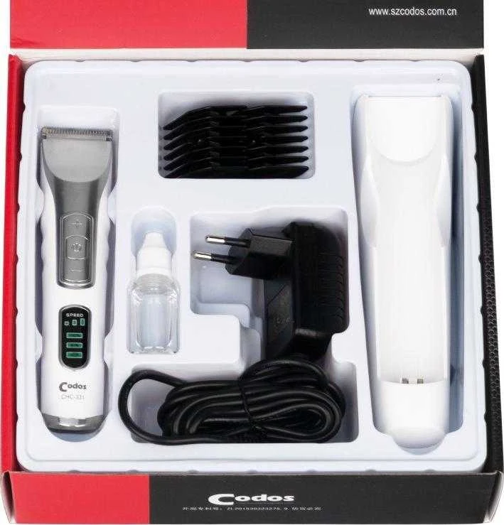 Activeshop Plaukų kirpimo mašinėlė Codos Professional CHC-331 Wireless Baltas
