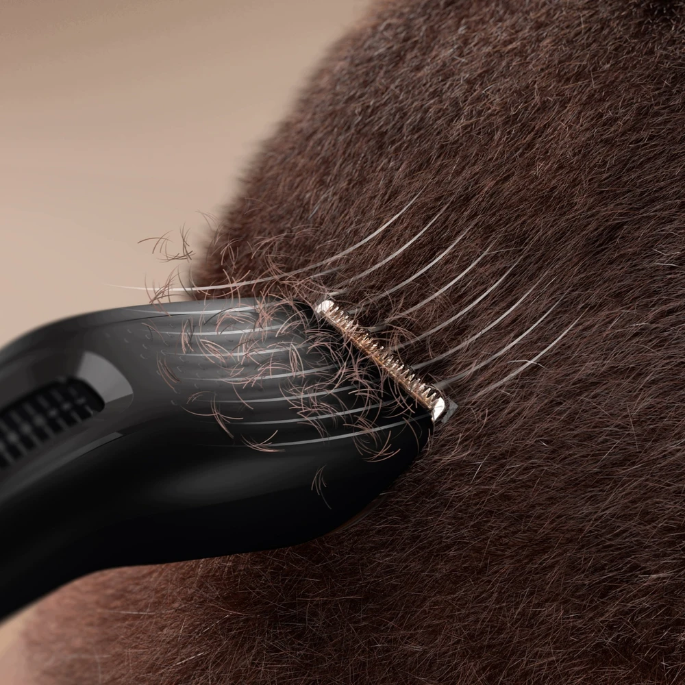 Plaukų kirpimo mašinėlė Philips Hairclipper series 5000 Zmywalna maszynka do strzyżenia włosów juoda (HC5733/15)