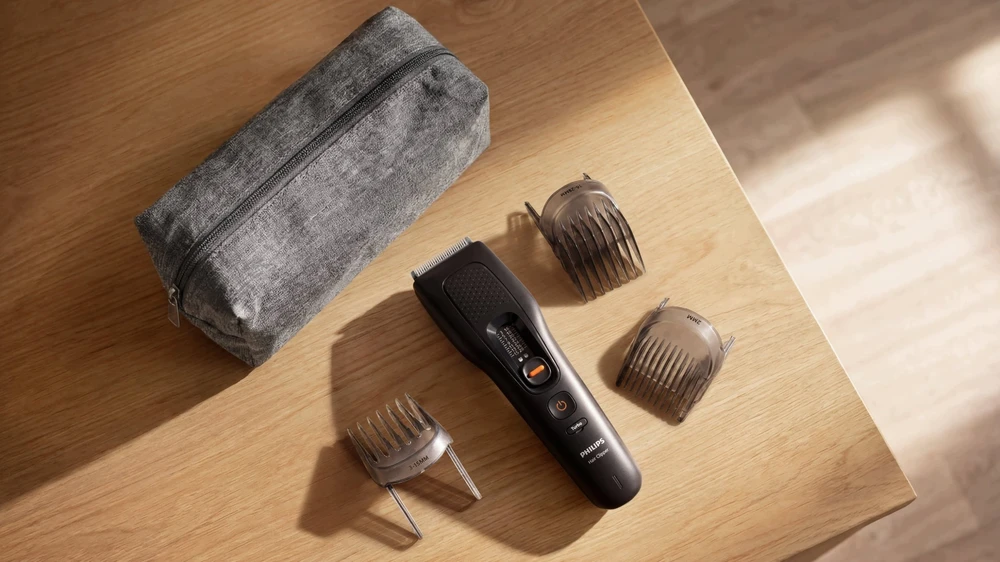 Plaukų kirpimo mašinėlė Philips Hairclipper series 5000 Zmywalna maszynka do strzyżenia włosów juoda (HC5733/15)