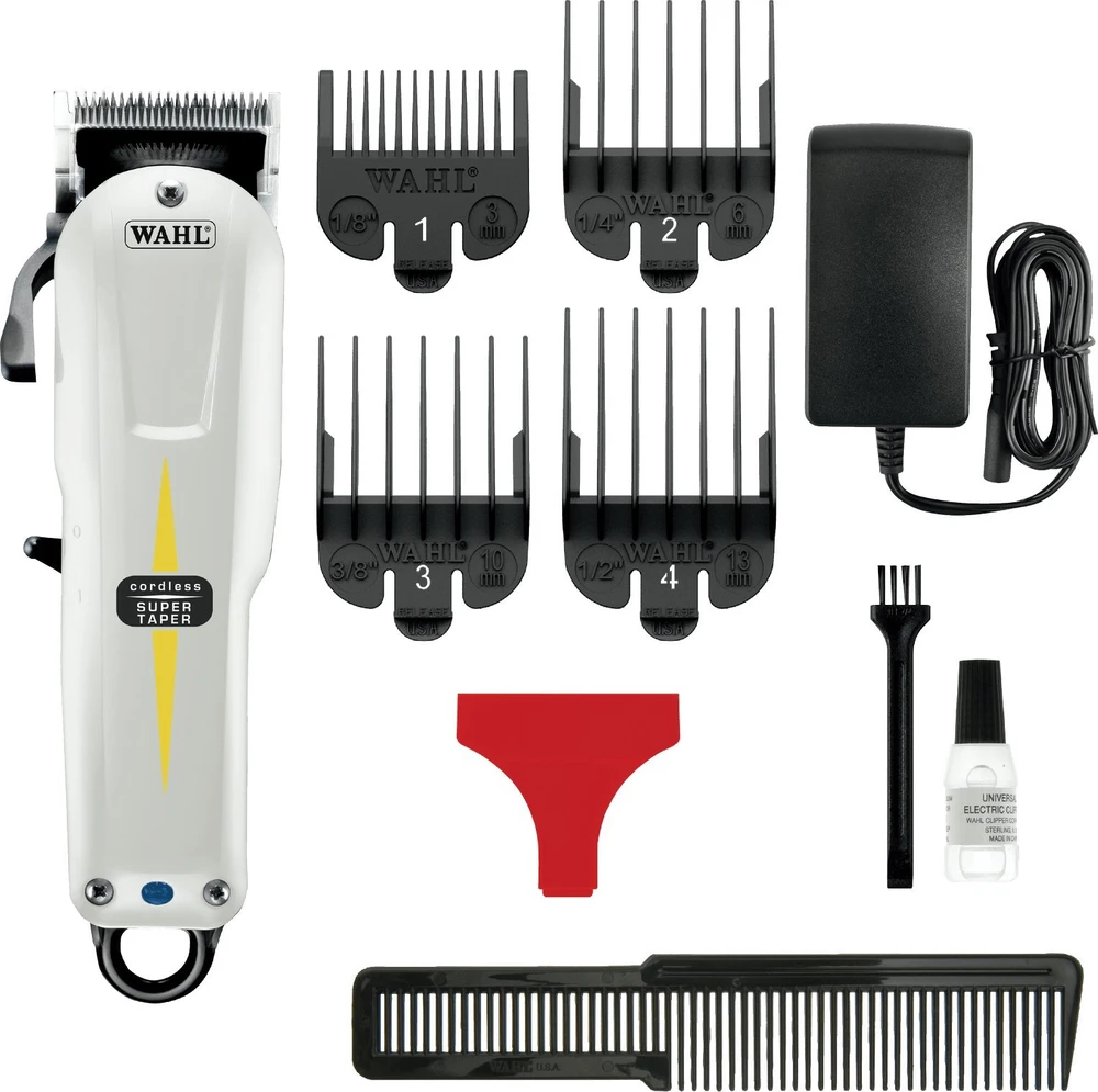 Activeshop Profesionali belaidė plaukų kirpimo mašinėlė WAHL PRO Cordless Super Taper 4219-0470, 5000 sūkių/min.
