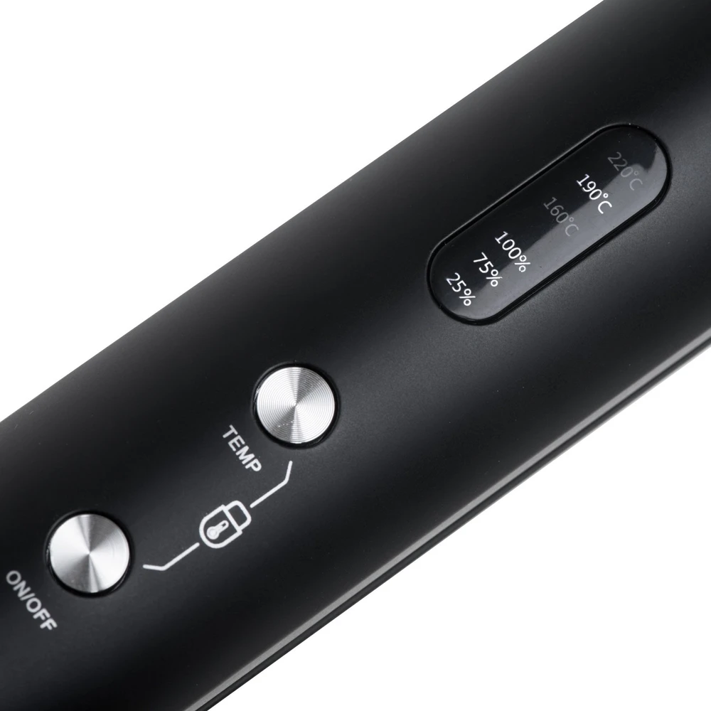 Adler Cordless Plaukų tiesintuvas | AD 2327 | Ceramic heating system | Ekranas LED | Temperature (min) 160 °C | Temperature (max) 220 °C | Juodas
