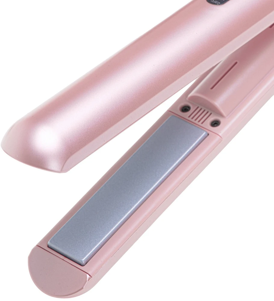 Adler Cordless Plaukų tiesintuvas | AD 2327 | Ceramic heating system | Ekranas LED | Temperature (min) 160 °C | Temperature (max) 220 °C | Rožinė