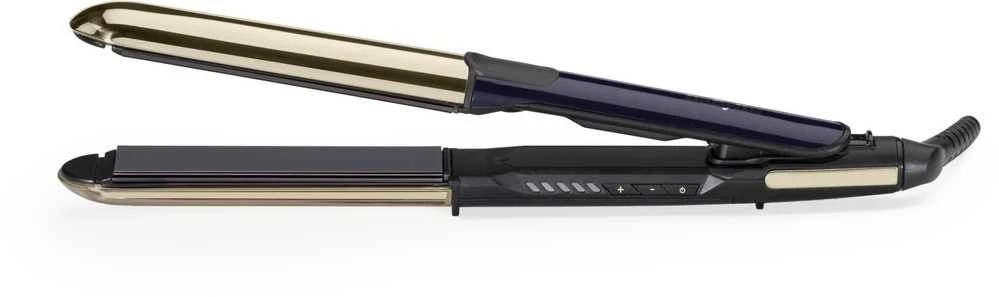 BaByliss ST484E plaukų formavimo įrankis Tiesintuvas Šiltas Juodas, Auksinis 3.3 m