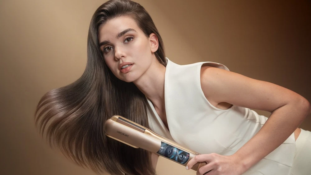 Cecotec Plaukų tiesintuvas Cecotec AirLisse 2in1 ForceDry Duo