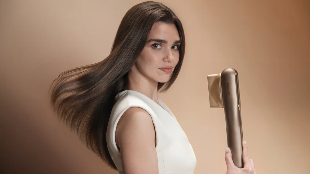 Cecotec Plaukų tiesintuvas Cecotec AirLisse 2in1 ForceDry Duo