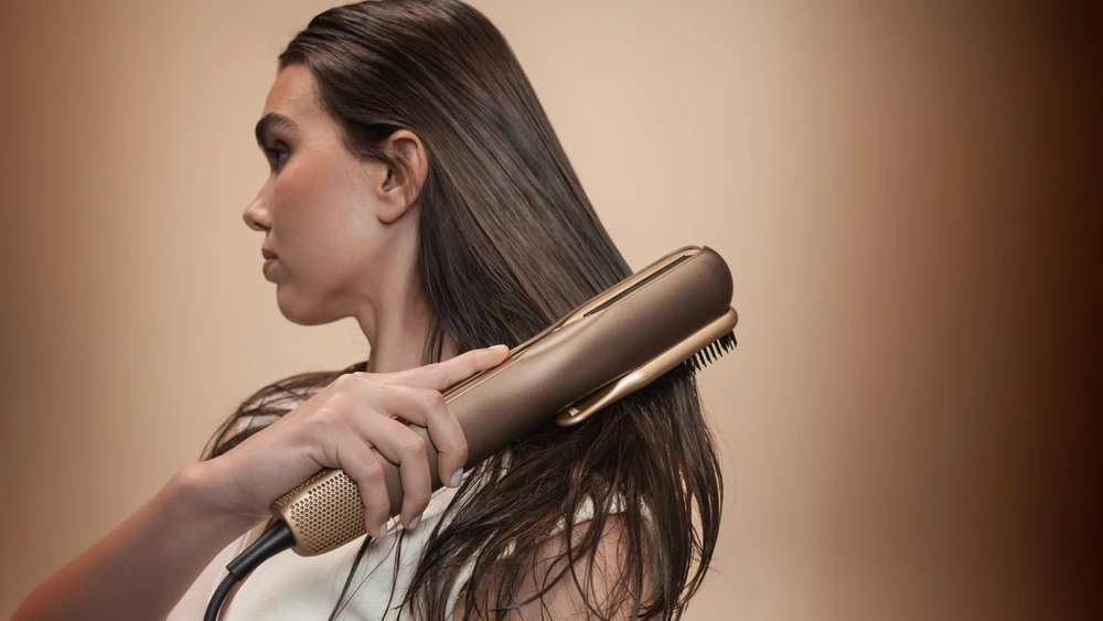 Cecotec Plaukų tiesintuvas Cecotec AirLisse 2in1 ForceDry Duo