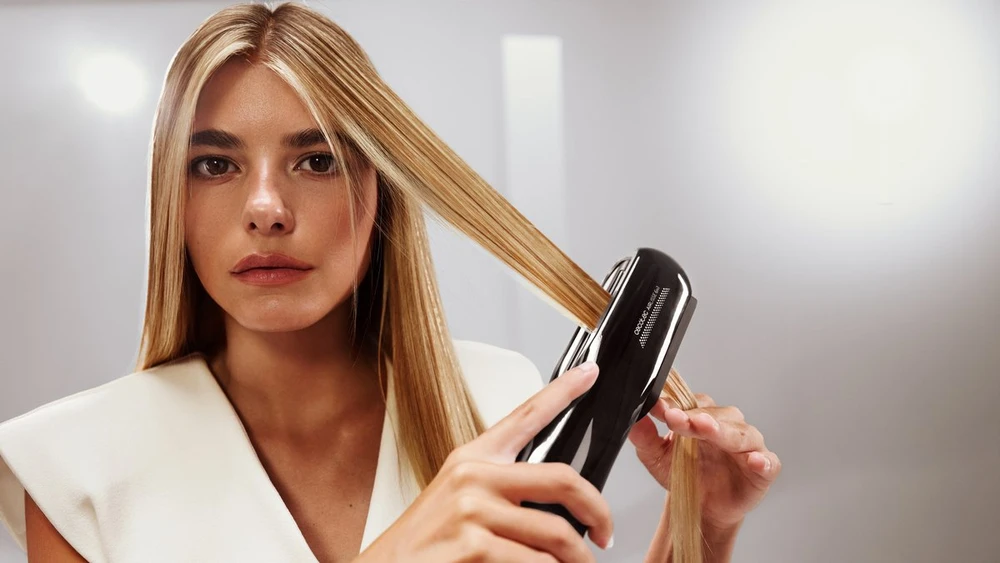 Plaukų tiesinimo žnyplės Cecotec Cecotec AirLisse 6in1 Platinum Plaukų tiesinimo žnyplės