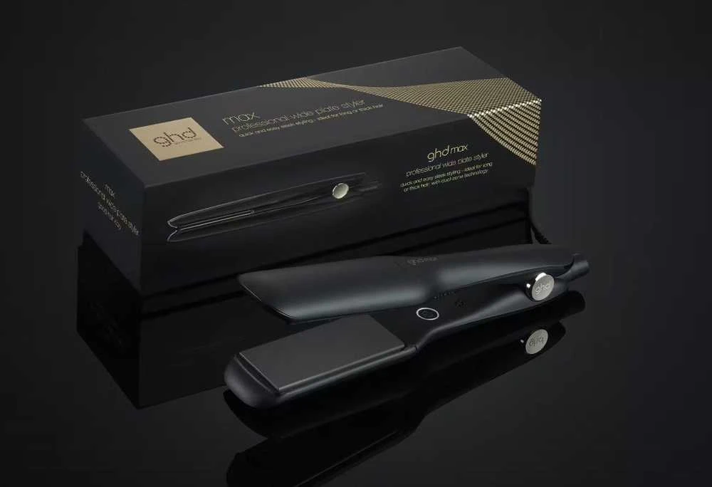 Ghd Max Haarglätter - juodas