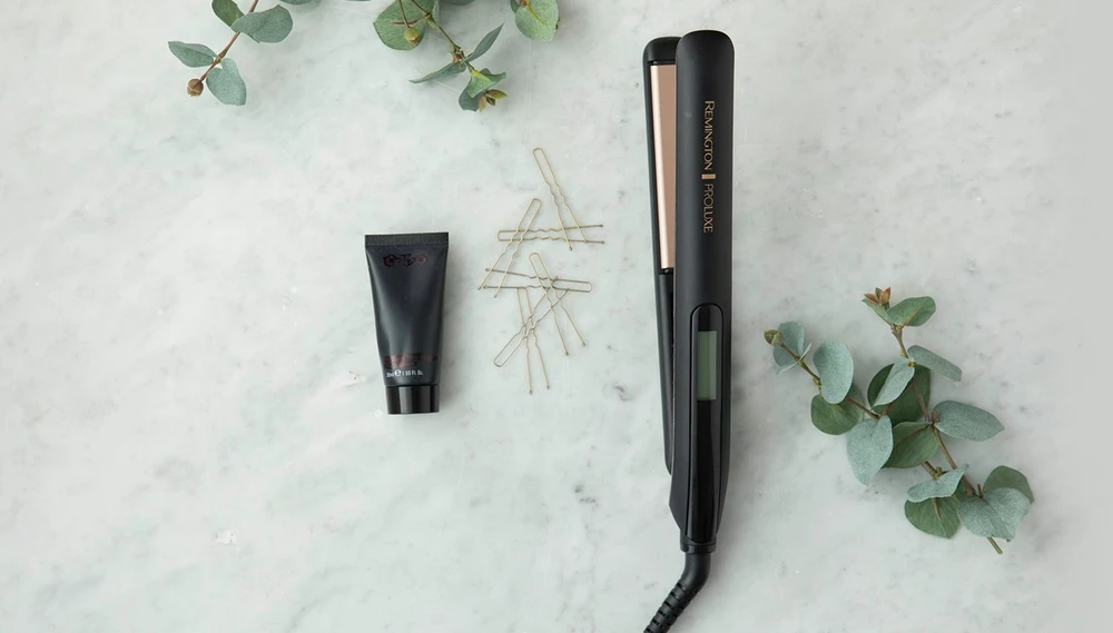 Plaukų tiesinimo žnyplės Remington S9100B PROluxe Midnight Edition