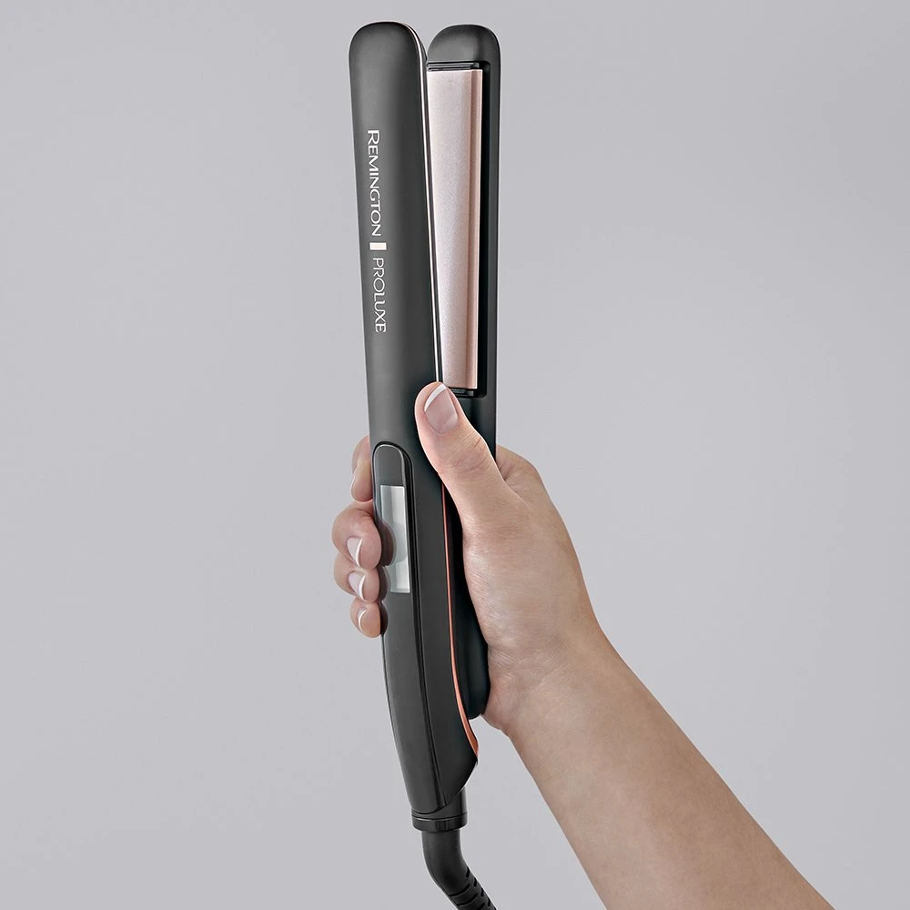 Plaukų tiesinimo žnyplės Remington S9100B PROluxe Midnight Edition