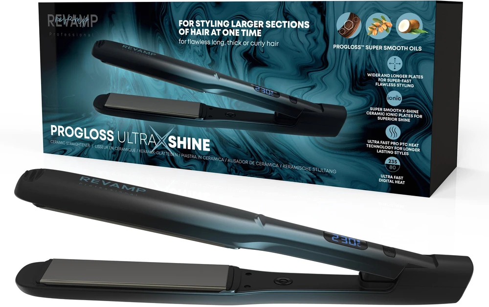 Revamp ST-2000-EU Progloss Wide Ultra X Shine Plaukų tiesintuvas