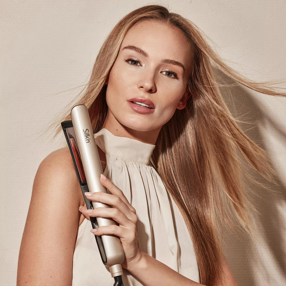 Silkn Infraraudonųjų spindulių plaukų tiesintuvas SilkyStraight