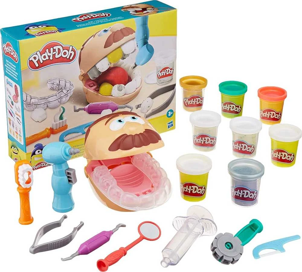 PLAY-DOH Plastilino rinkinys „Dantistas“