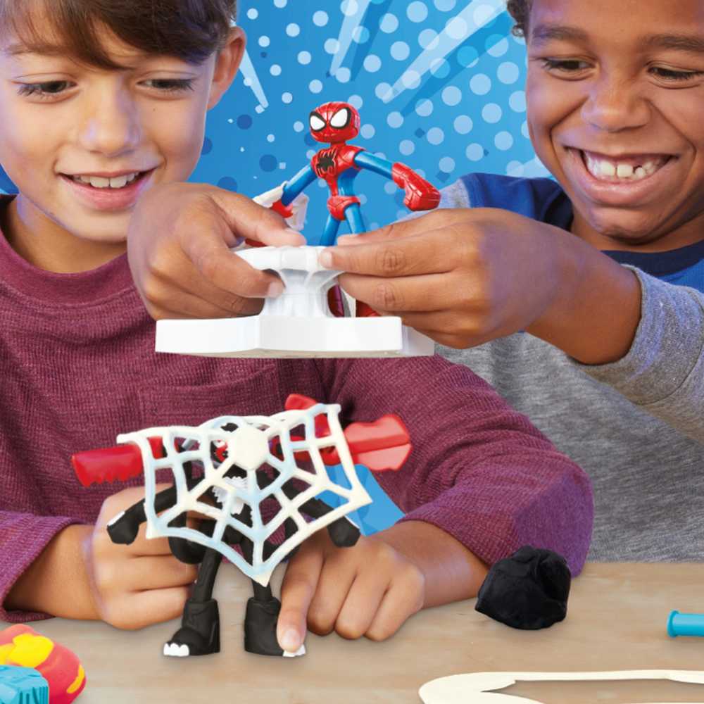 Hasbro PLAY-DOH Rinkinys „Žmogus-voras: superherojų kova“