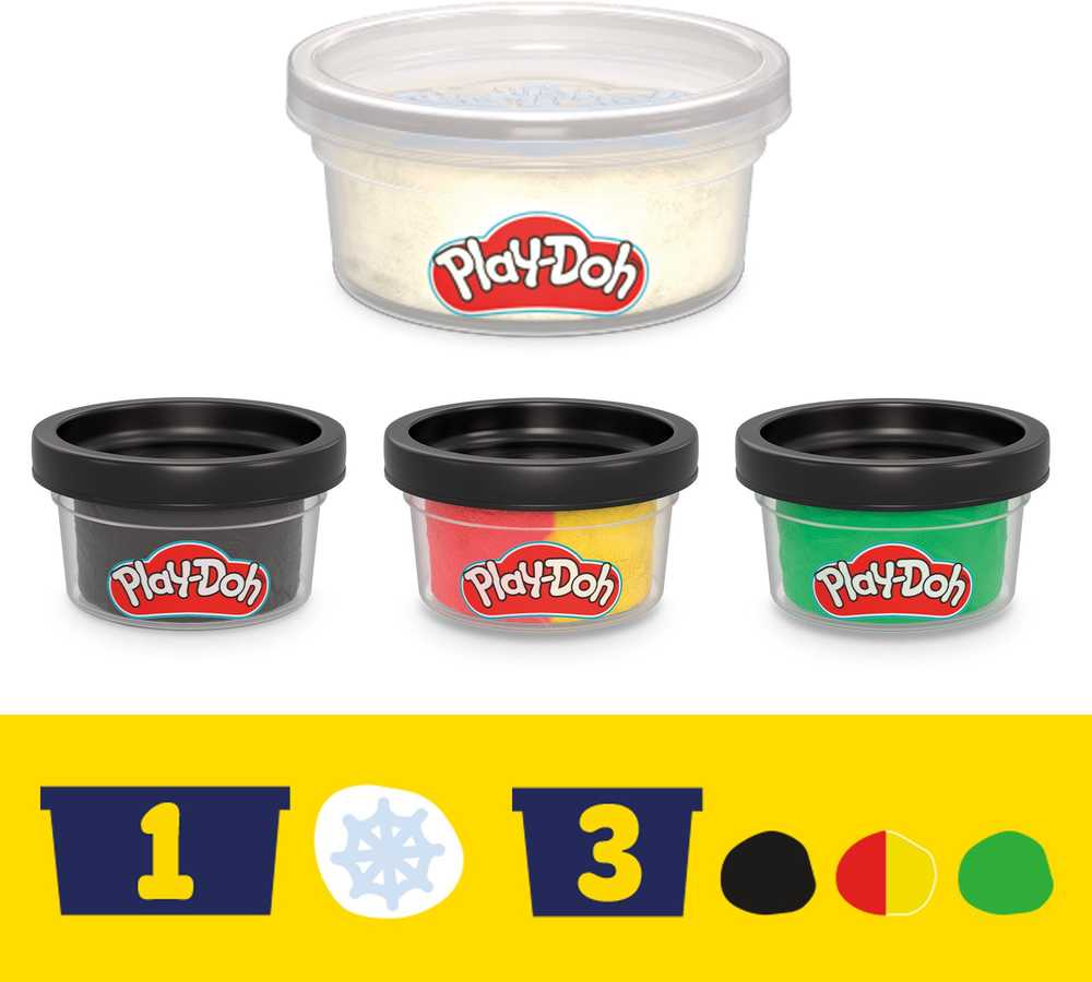 Hasbro PLAY-DOH Rinkinys „Žmogus-voras: superherojų kova“