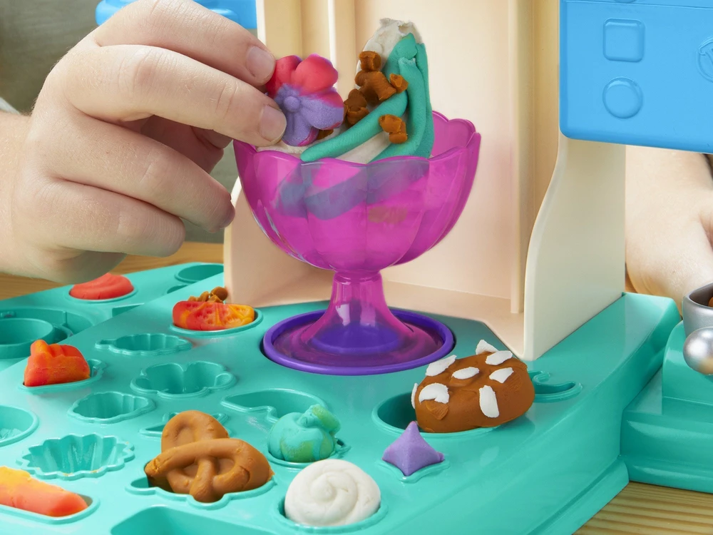 Modeliavimo rinkinys vaikams PLAY DOH Vaivorykštės ledai