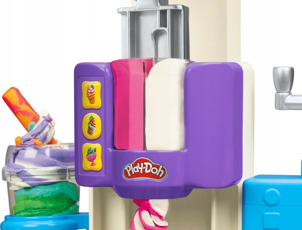 Modeliavimo rinkinys vaikams PLAY DOH Vaivorykštės ledai