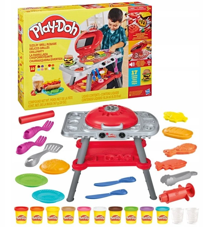 PLAY-DOH žaislų rinkinys Sizzlin Grilis