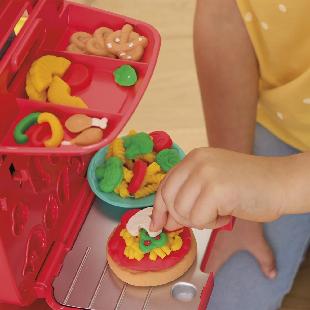 PLAY-DOH žaidimų rinkinys Picos pristatymo paspirtukas 49 cm