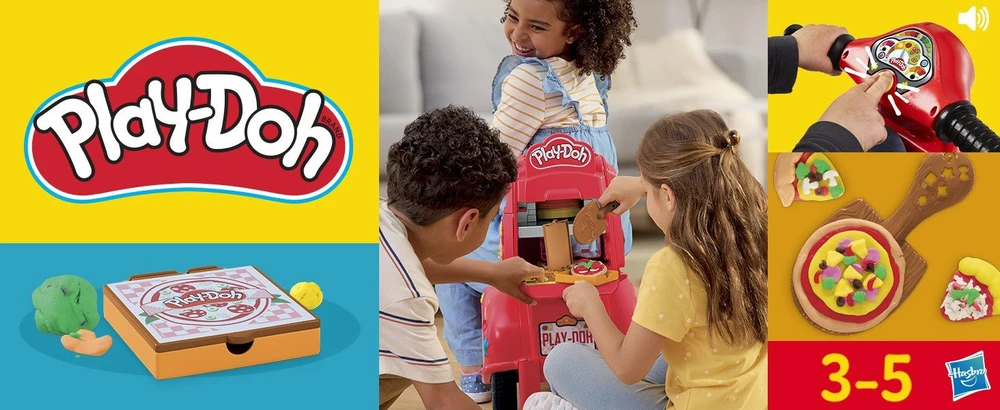 PLAY-DOH žaidimų rinkinys Picos pristatymo paspirtukas 49 cm
