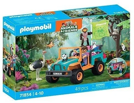 „Playmobil Animals & Friends“ 71854 Spalvinga visureigė transporto priemonė