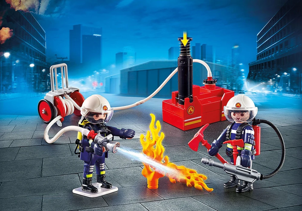 PLAYMOBIL CITY ACTION Fire Ladder Unit, 9463