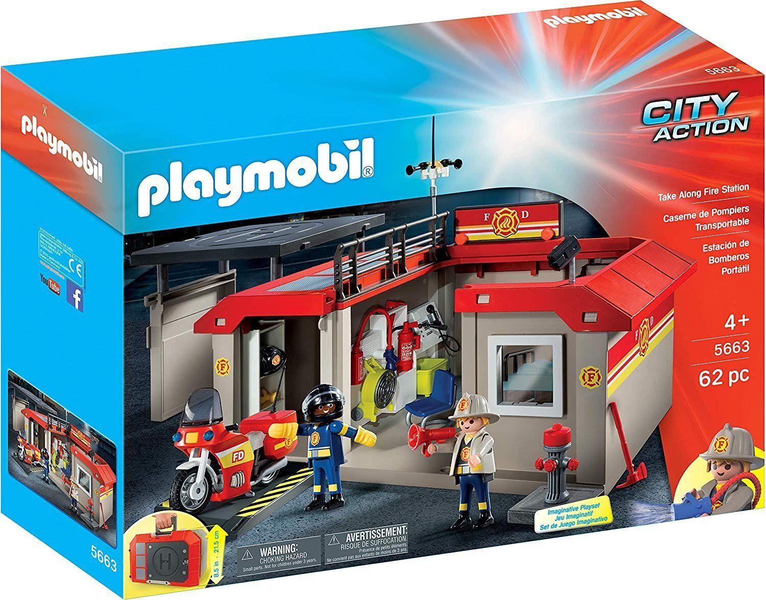 PLAYMOBIL 5663 GAISRINĖ DĖLĖ, SUlenkiama į dėklą, skirta 9462 9463 9464