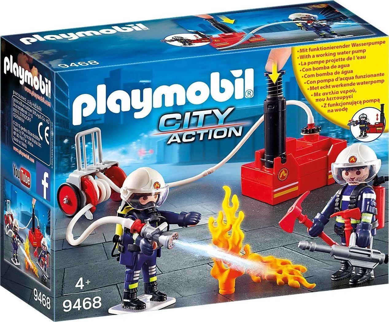 PLAYMOBIL CITY ACTION Fire Ladder Unit, 9463