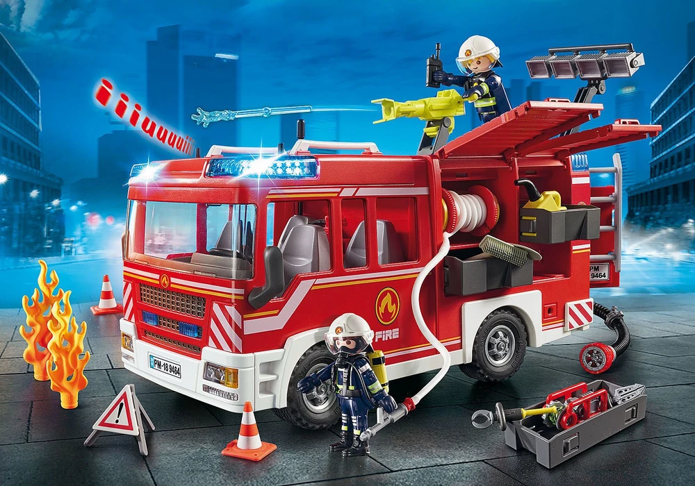 Playmobil City Action 9464 Važiuoklė ugniagesių gelbėtojas