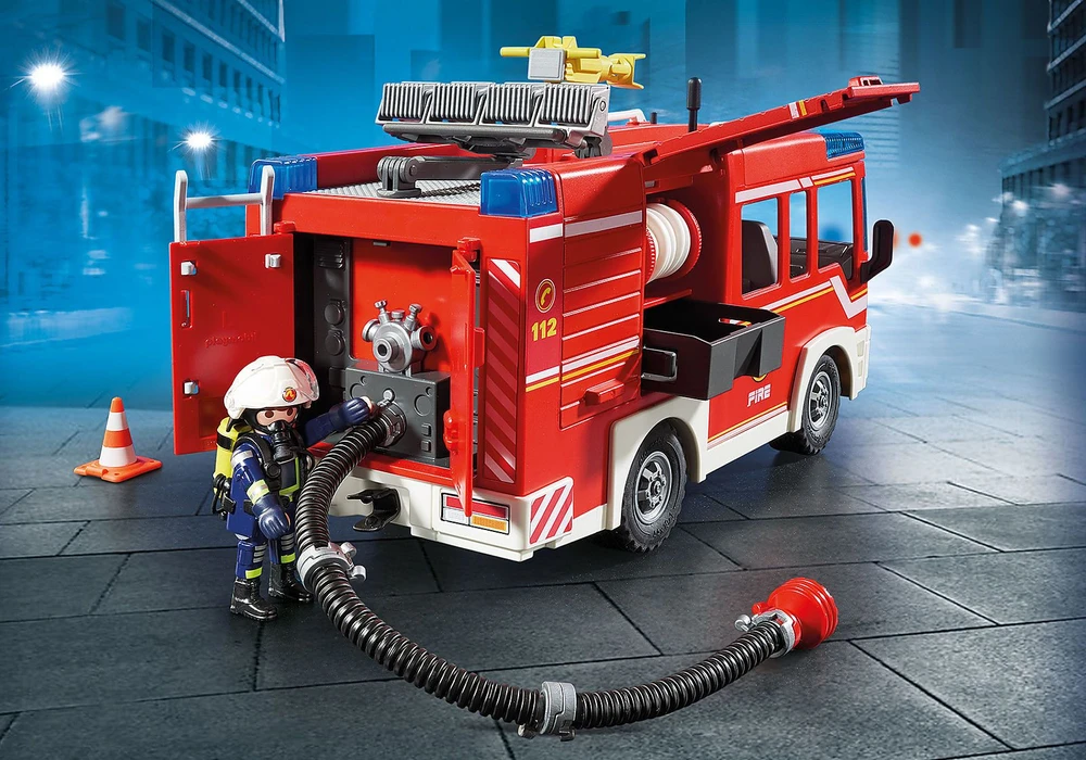 Playmobil City Action 9464 Važiuoklė ugniagesių gelbėtojas